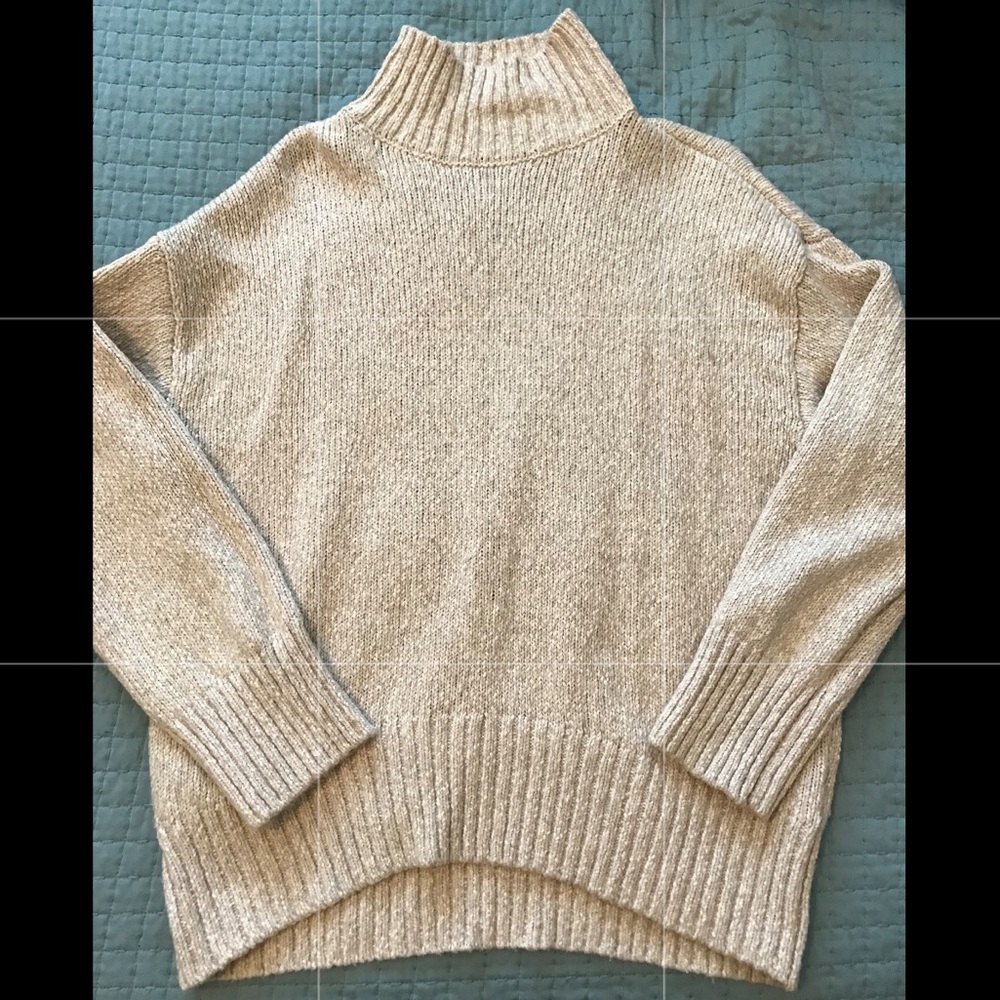H&M Cream/ Beige Knitted Sweater
